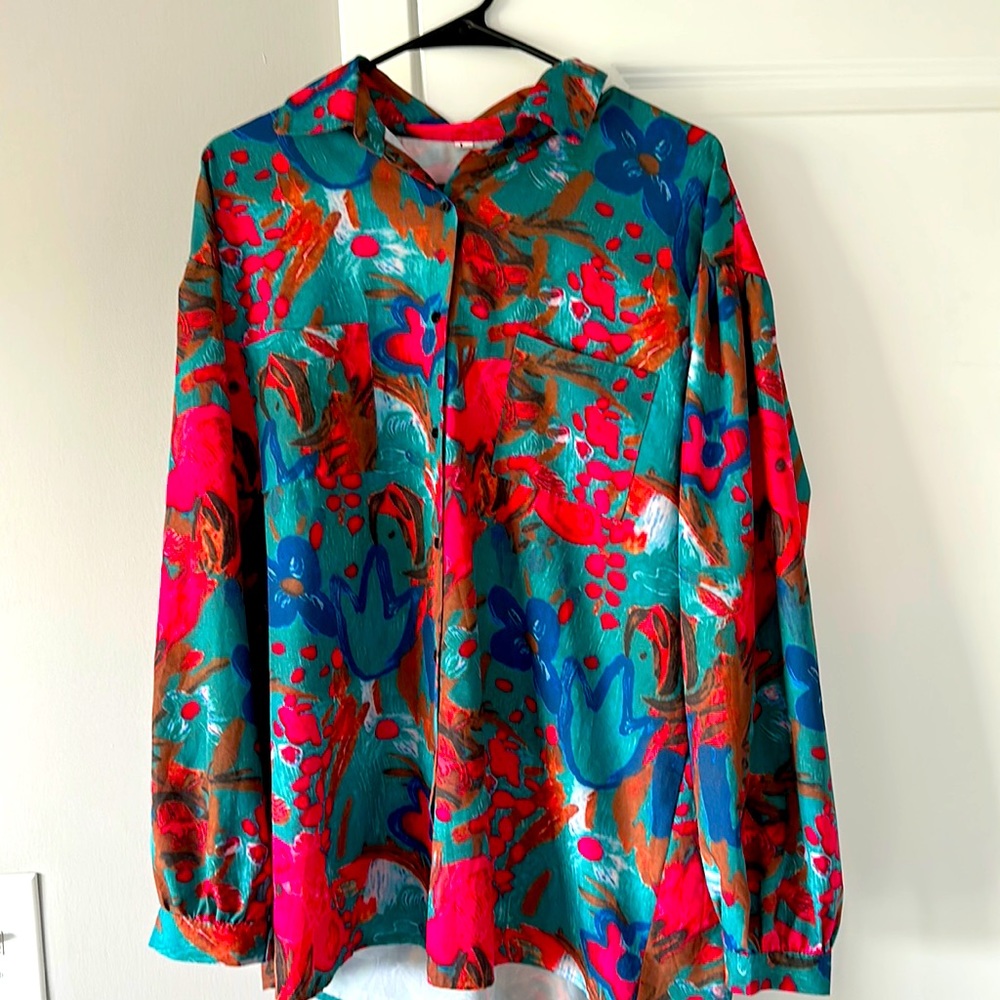 Floral blouse